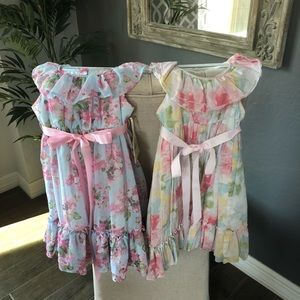 Girls’ Laura Ashley dresses SZ 5